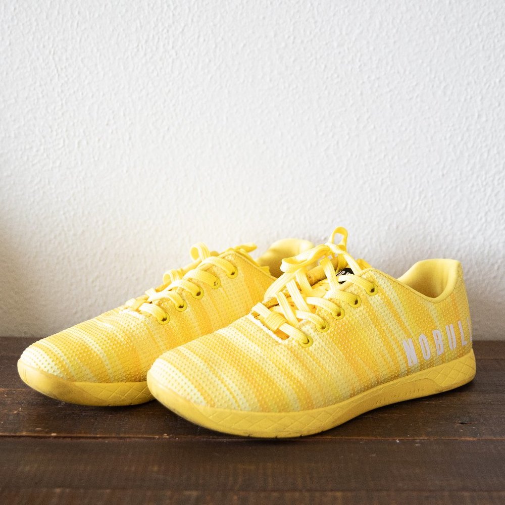 Nobull Yellow Trainer Shoe